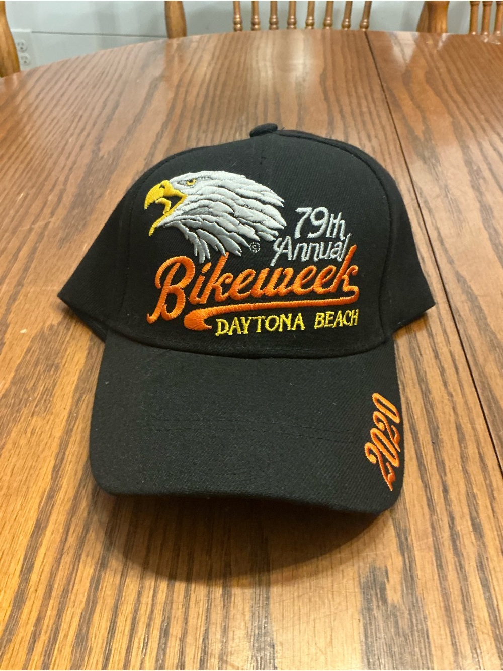 2020 Daytona hat 79th Bike Week motorcycle rally old biker collectible cap